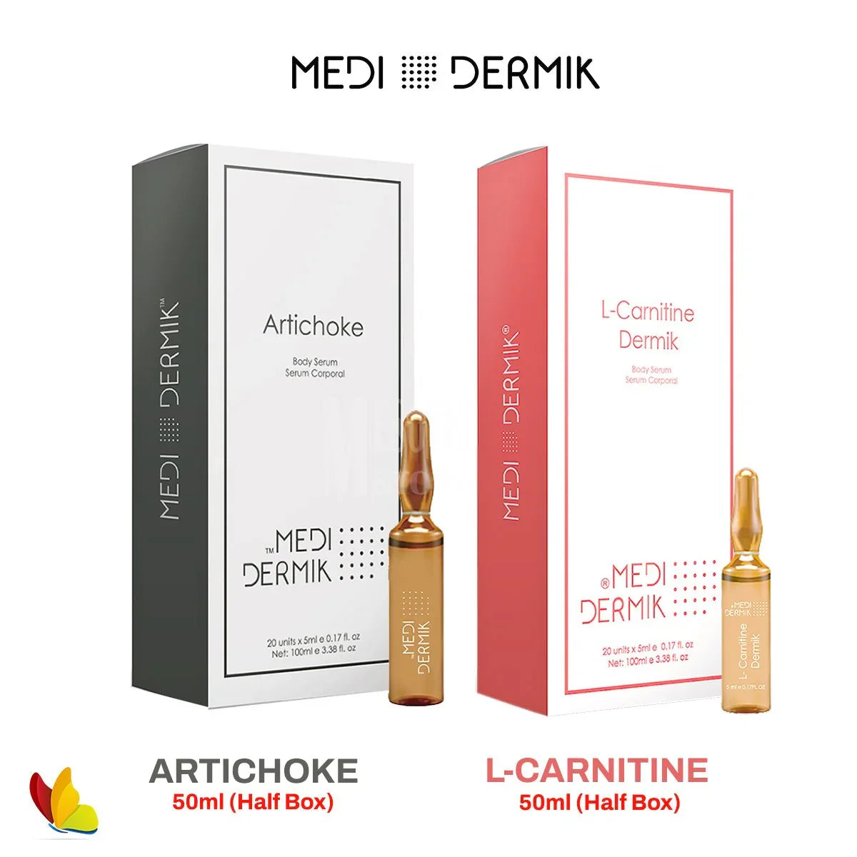 Artichoke 50ml & L - Carnitine 50ml By Medidermik