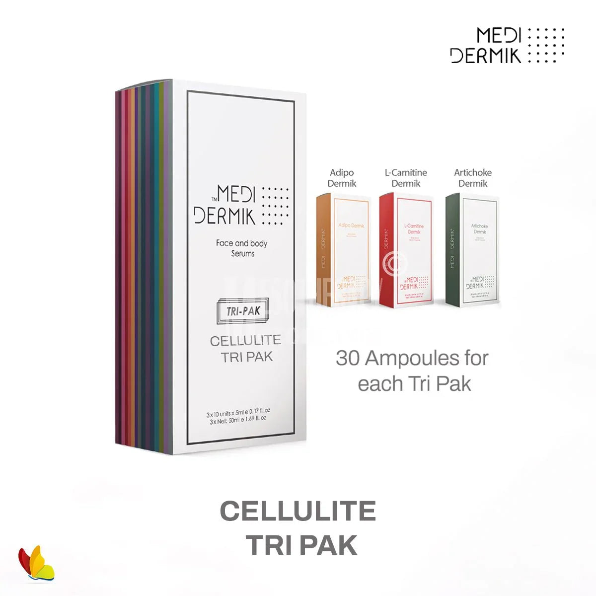 Cellulite Tri-Pak By Medidermik